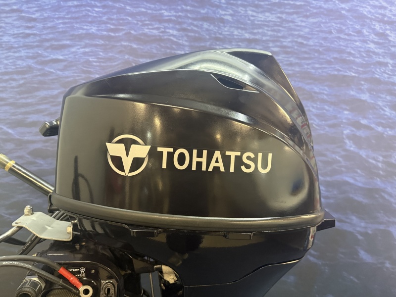 “ Tohatsu 9.8 | Buitenboordmotor | Elektrisch gestart “ Langstaart, elektrische start, afstandsbediening