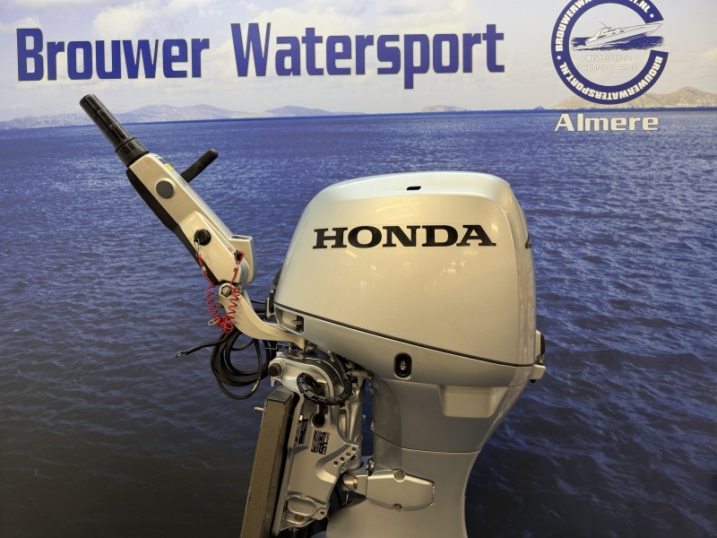 “Honda 40 pk buitenboordmotor | Big Tiller | Supermooi “ BF40 Knuppel besturing elektrische start