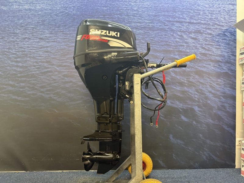 Suzuki 25 pk buitenboordmotor | Top staat Langstaart elektrische start knuppel besturing