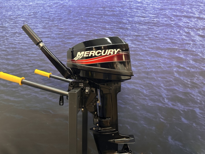 Mercury 15 pk twee takt kortstaart unieke motor 15 M kortstaart
