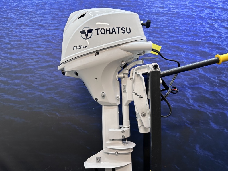 “ Tohatsu 20 pk buitenboordmotor | White Power Edition “ Witte ETL Lang staart elektrische start en trim