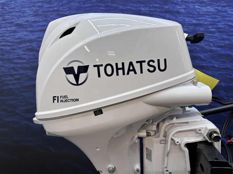 “ Tohatsu 20 pk buitenboordmotor | White Power Edition “ Witte ETL Lang staart elektrische start en trim