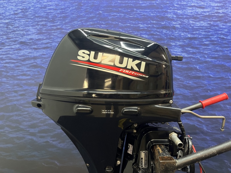 Suzuki 15 pk buitenboordmotor Langstaart afstandsbediening el start!!!