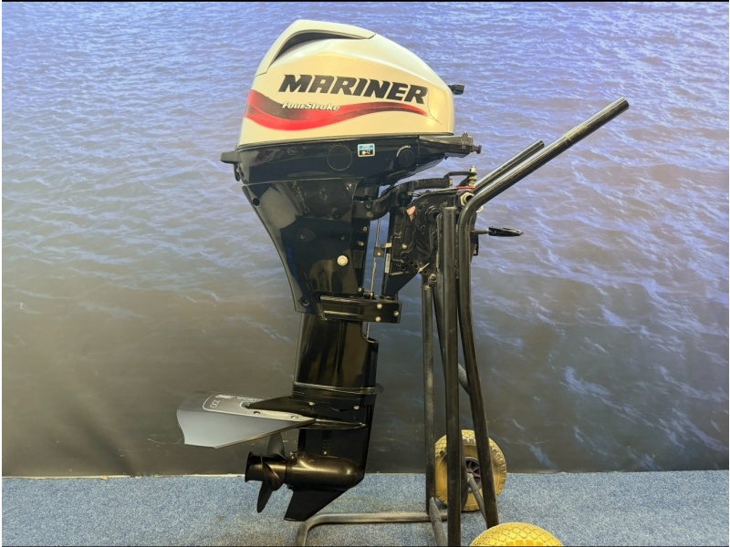 “ Mariner 15 pk buitenboordmotor | Compleet in nieuwstaat “ Langstaart Afstandsbediening