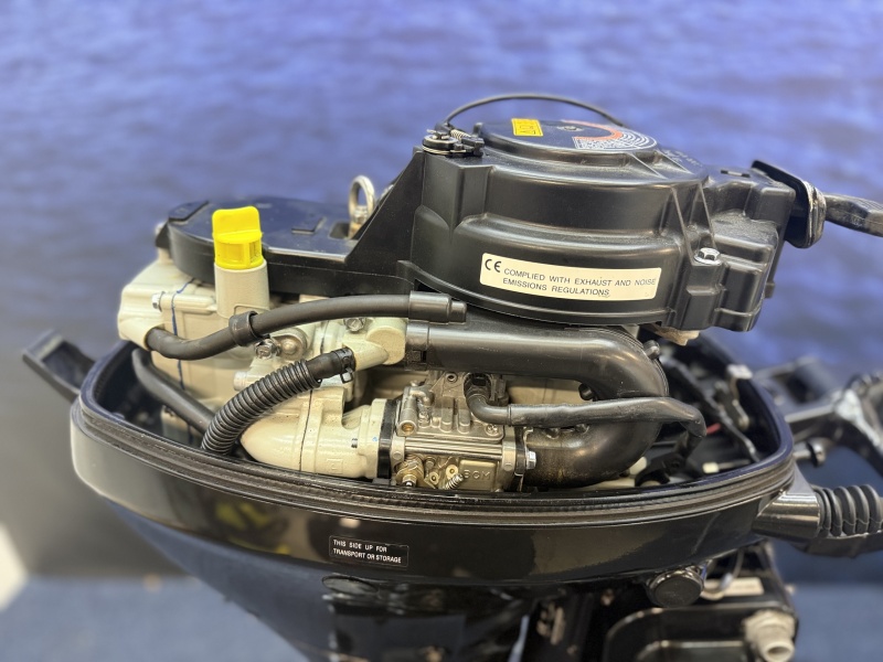 “ Suzuki 15 pk buitenboordmotor | Goede Staat | Kortstaart “ DF15AS Kortstaart knuppel bediening