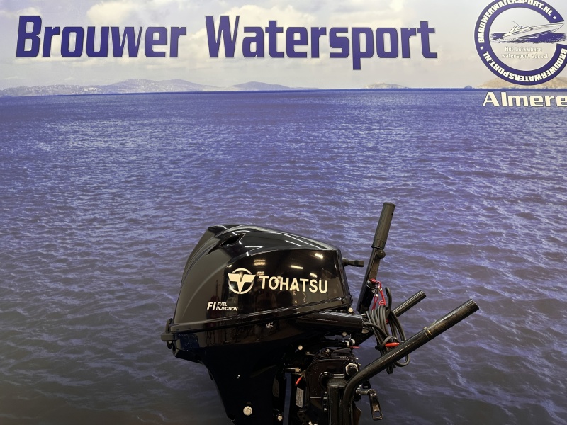 “Tohatsu 15 pk | Langstaart | Elektrische start| Knuppel “ Tohatsu EFL  Lang staart elektrische start knuppel