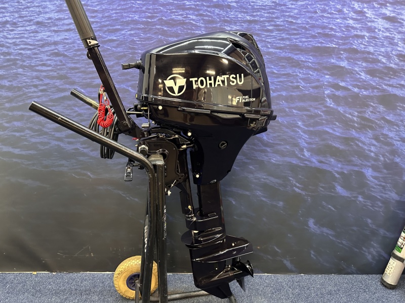 “Tohatsu 15 pk | Langstaart | Elektrische start| Knuppel “ Tohatsu EFL  Lang staart elektrische start knuppel