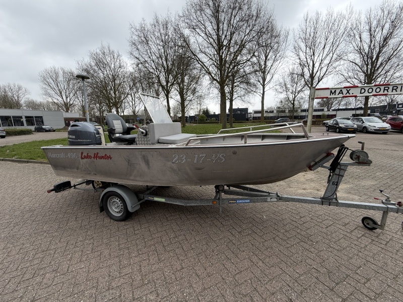 “ Marcraft 496 | Lake Hunter | Aluminium Vis Tourboot “ Marcraft 496 Lake Hunter