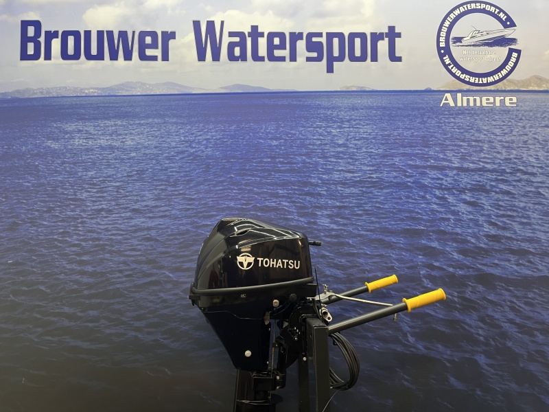 “ Tohatsu 9.8 | Buitenboordmotor | Elektrisch gestart “ Langstaart, elektrische start, afstandsbediening