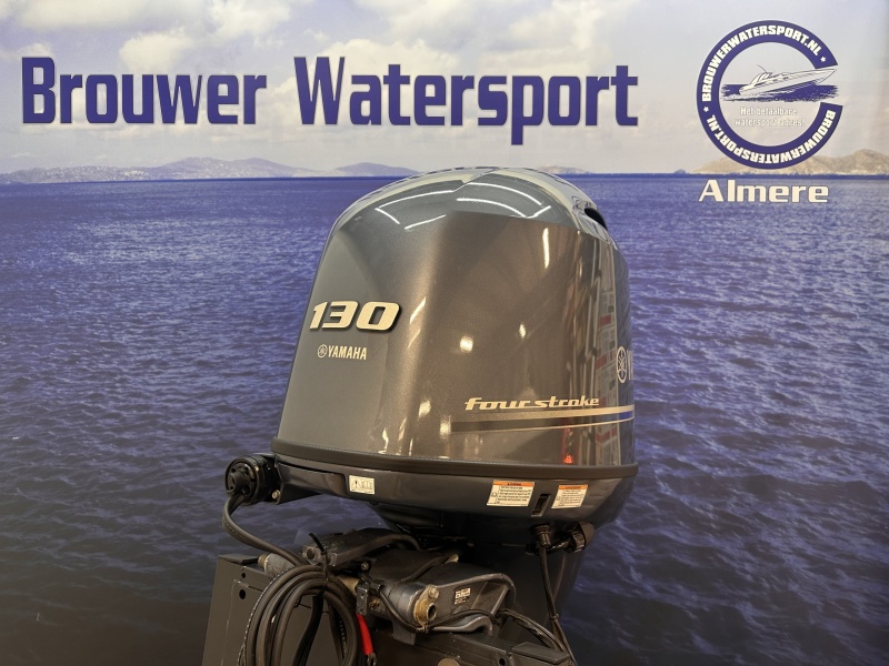 “ Yamaha 130 pk | Nieuw staat | Compleet geleverd “ F130 AETL buitenboordmotor gebruikt in praktisch nieuw staat