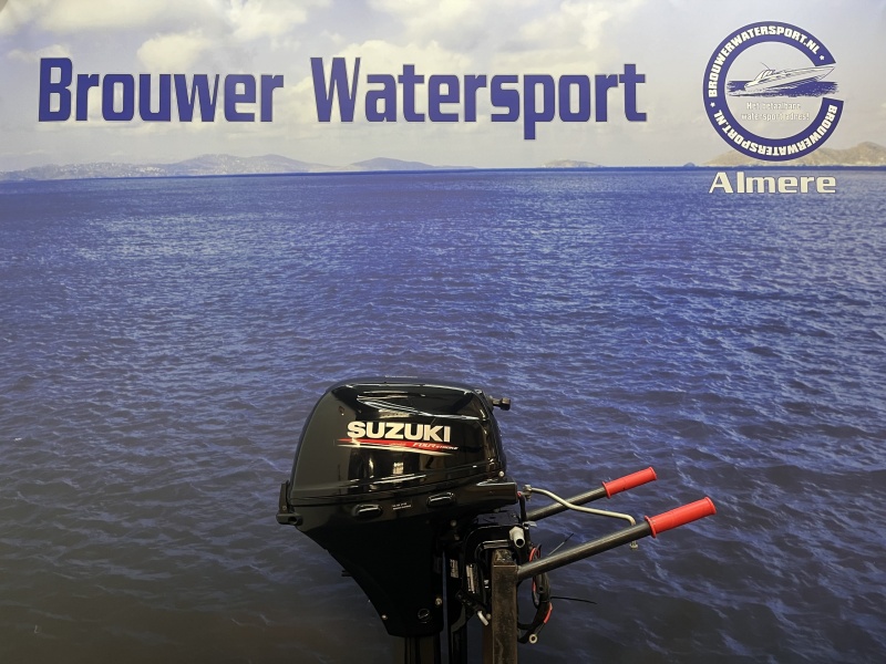 Suzuki 15 pk buitenboordmotor Langstaart afstandsbediening el start!!!