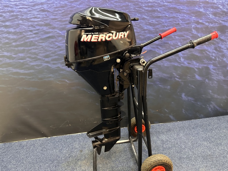 Mercury 8 pk buitenboordmotor afstand bediening Langstaart