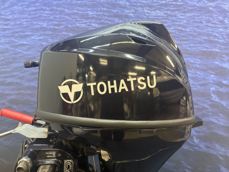 “ Tohatsu 8 | Buitenboordmotor | Elektrisch gestart “ Langstaart, elektrische start, afstandsbediening
