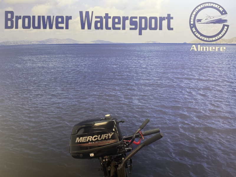 “ Mercury 4 pk buitenboordmotor | Gebruikte nette staat “ F4MHS kortstaart
