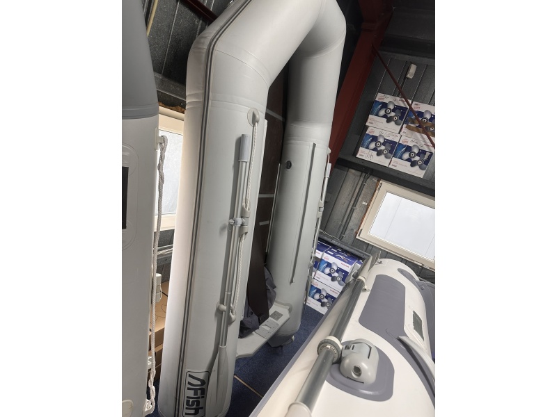 Fish 270 Betonplex vlonder bodem opblaasbare v bodem