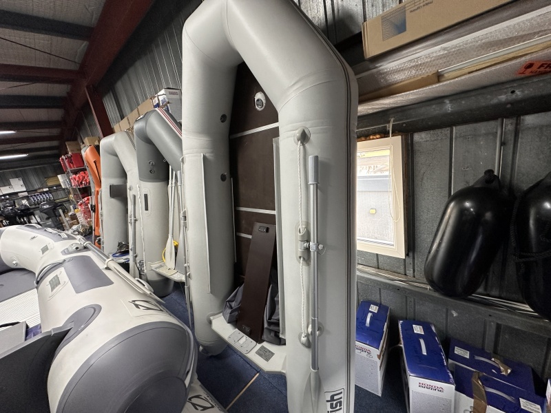 Fish 270 Betonplex vlonder bodem opblaasbare v bodem