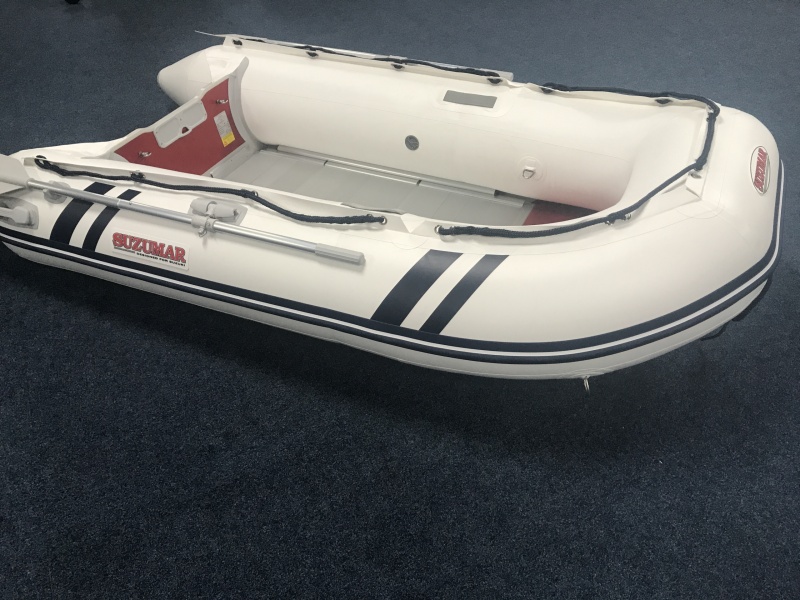 A Rubberboot Suzumar 290 Aluminium vlonderbodem nieuwe boot