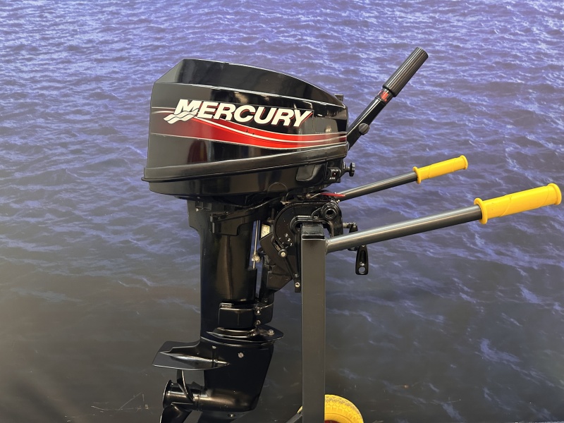 Mercury 15 pk twee takt kortstaart unieke motor 15 M kortstaart