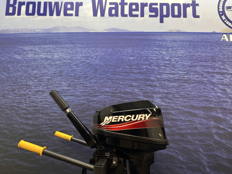 Mercury 15 pk twee takt kortstaart unieke motor 15 M kortstaart