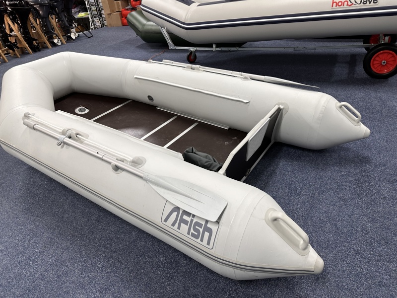 Fish 270 Betonplex vlonder bodem opblaasbare v bodem