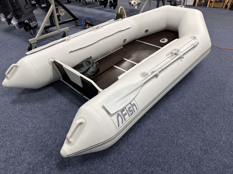 Fish 270 Betonplex vlonder bodem opblaasbare v bodem