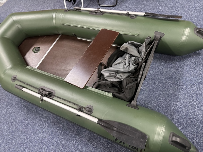 Fish 270 rubberboot Europese fabrikant geen Chinese Betonplex vlonder bodem opblaasbare v bodem