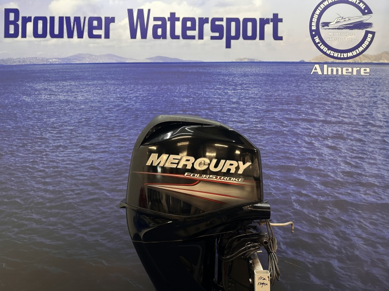 Mercury 60 pk Command Thrust ALS NIEUW!!! 60 pk ELPT Command Thrust Werkpaard