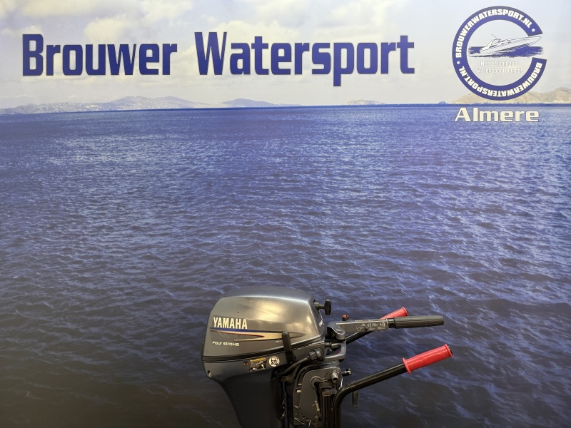 Yamaha 6 pk buitenboordmotor kortstaart 2 cilinder 4 takt !!!