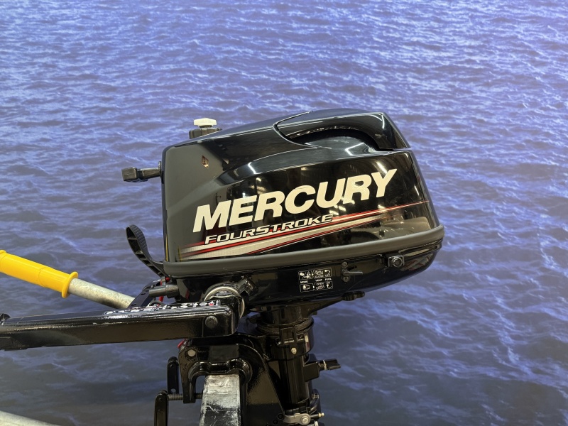 Mercury 4 pk buitenboordmotor kortstaart