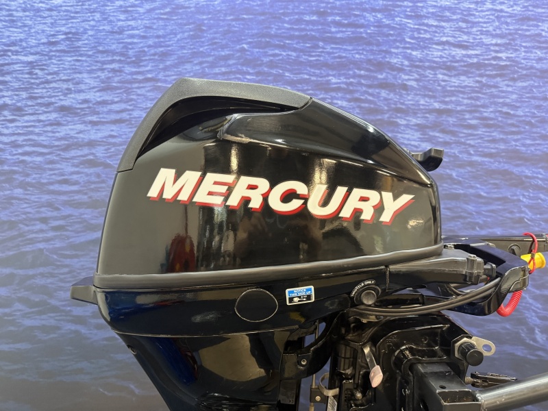 Mercury 15 pk buitenboordmotor | Als nieuw Kortstaart | Knuppel bediend
