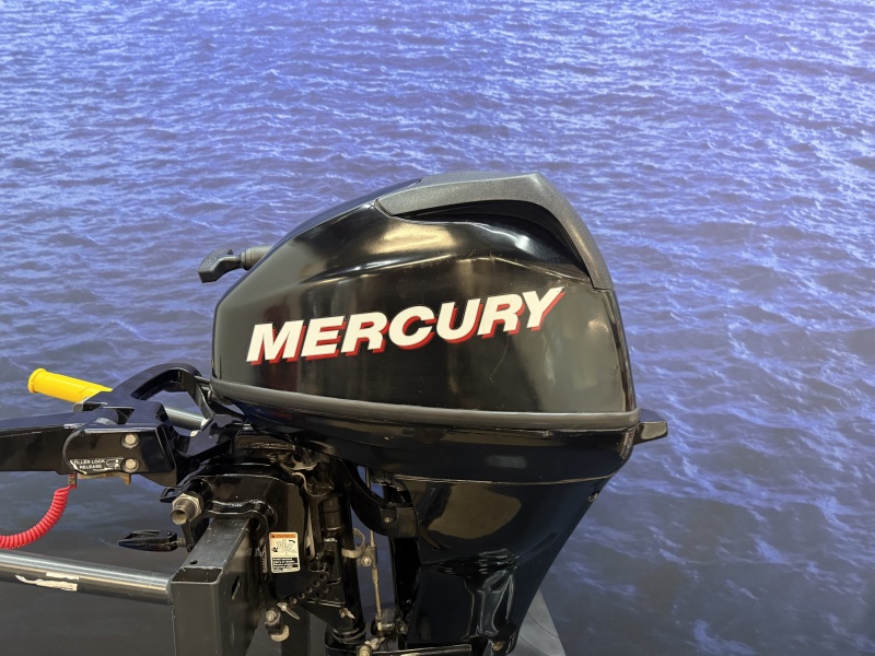 Mercury 15 pk buitenboordmotor | Als nieuw Kortstaart | Knuppel bediend