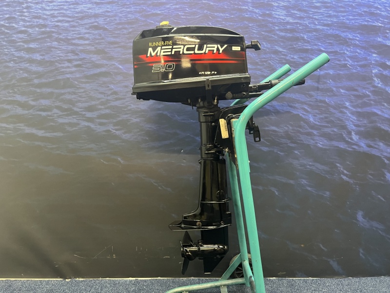 Mercury 5 pk buitenboordmotor Kortstaart