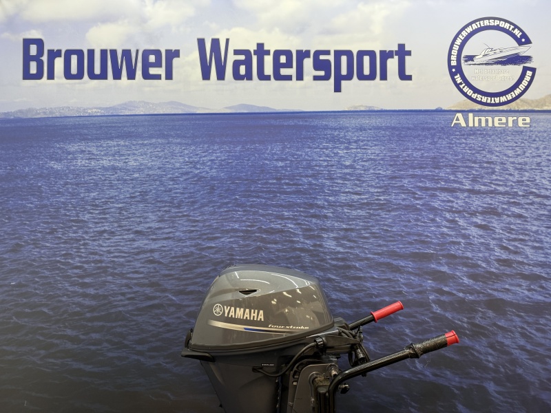 Yamaha 15 pk buitenboordmotor “Langstaart | Nieuwstaat!!! | Elektrische start | Afstandsbediend”