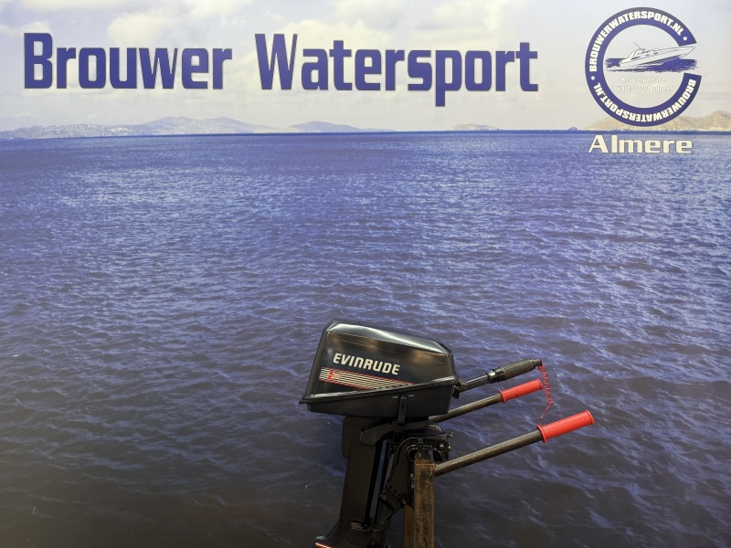 Evinrude 4 pk buitenboordmotor Kortstaart 2 takt!!