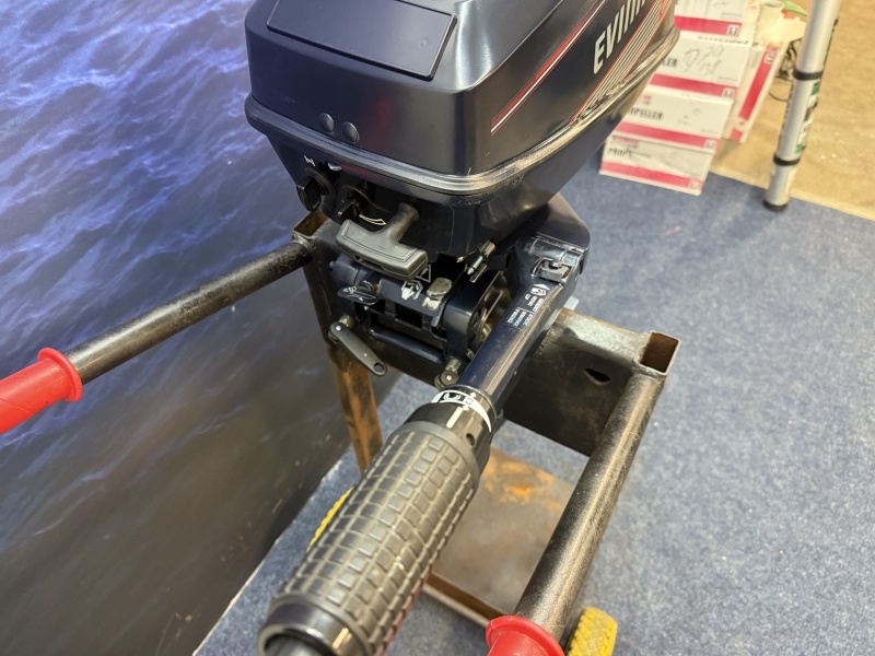 Evinrude 4 pk buitenboordmotor Kortstaart 2 takt!!