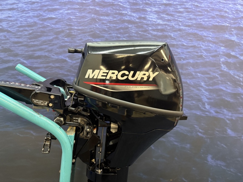 Mercury 8 pk “Kortstaart | Demo 2 vaaruren | Absolute nieuwstaat”