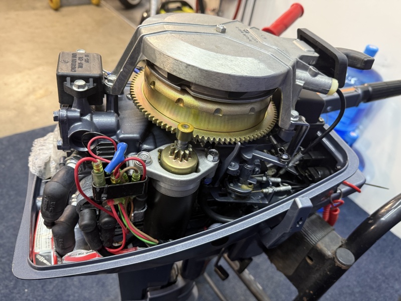 “Yamaha 8pk | 2-takt | Absolute nieuwstaat” Yamaha 8 pk 2-takt, kortstaart, elektrische start