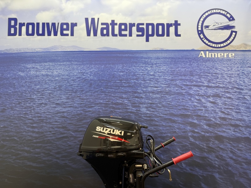 Suzuki 15 pk buitenboordmotor | Top staat | Afstandsbedienin Langstaart afstandsbediening el start!!