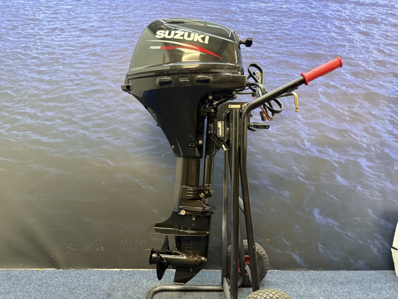 Suzuki 15 pk buitenboordmotor | Top staat | Afstandsbedienin Langstaart afstandsbediening el start!!