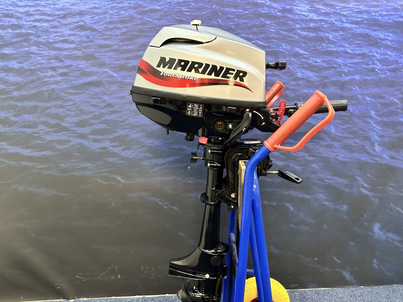 Mariner Mercury 3.5 pk zo goed als nieuwe gebruikte kortstaart