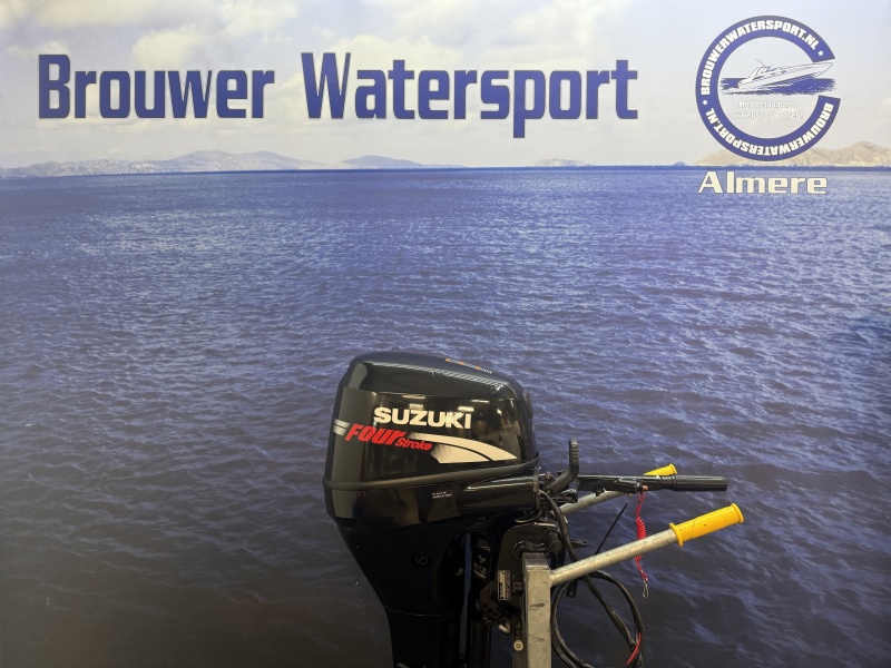 Suzuki 25 pk buitenboordmotor | Top staat Langstaart elektrische start knuppel besturing