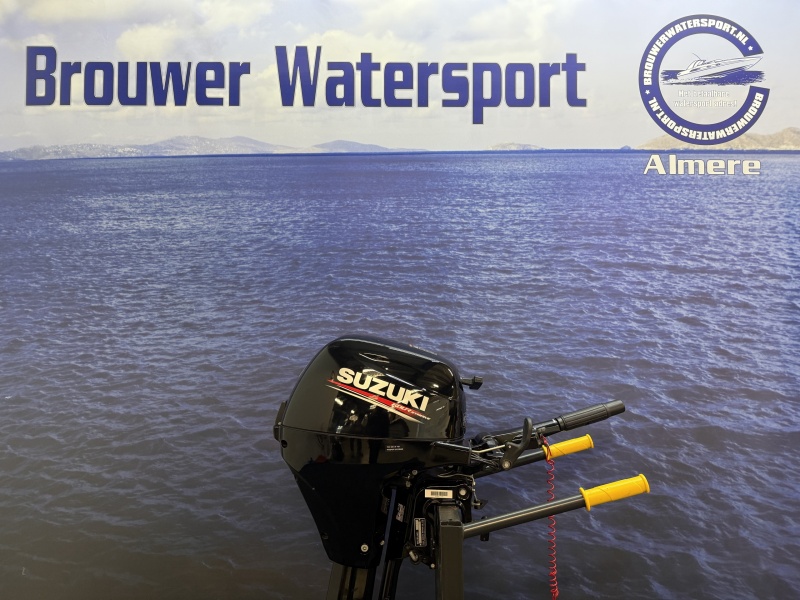 “ Suzuki 9.9 | Langstaart | Absolute nieuwstaat Langstaart | Knuppel bediening