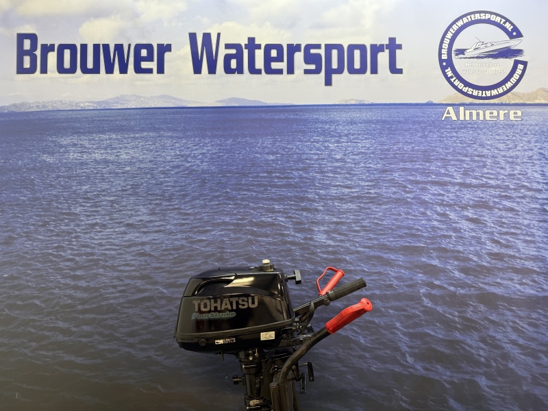 “ Tohatsu 4 pk | Kortstaart | Top staat! “ Tohatsu 4 pk buitenboordmotor