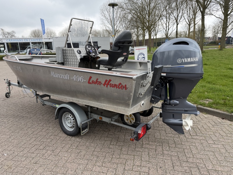 “ Marcraft 496 | Lake Hunter | Aluminium Vis Tourboot “ Marcraft 496 Lake Hunter