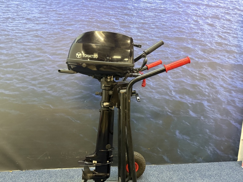 “ Tohatsu 5 pk buitenboordmotor | Nieuwstaat! “ MFS 5D L langstaart