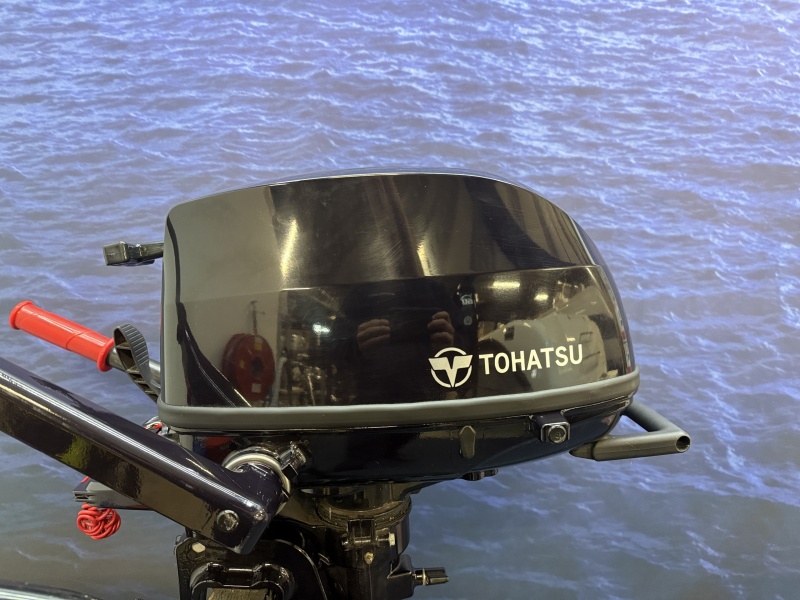 “ Tohatsu 5 pk buitenboordmotor | Nieuwstaat! “ MFS 5D L langstaart