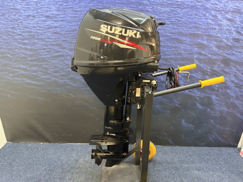 “Suzuki 30 pk| Buitenboordmotor | Nieuwstaat | 1e eigenaar!! Suzuki DF25AS (30) pk buitenboordmotor