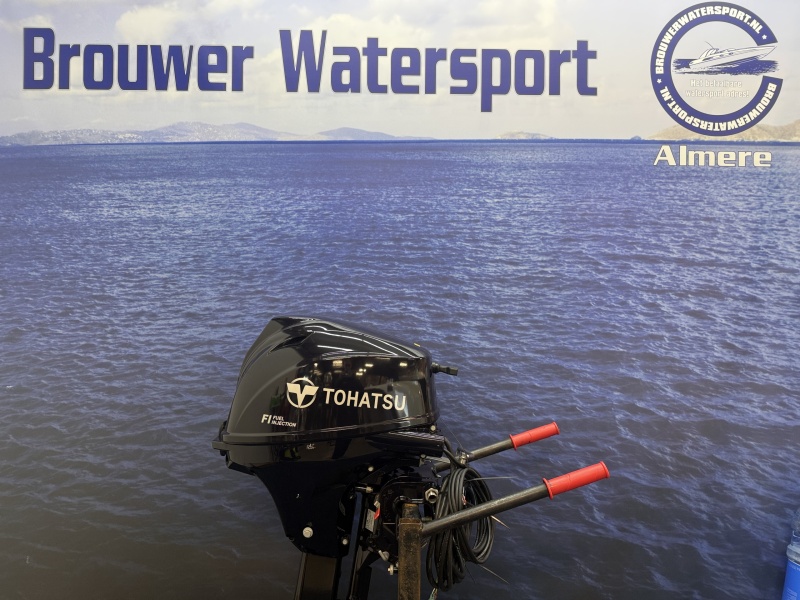 “ Tohatsu 9.9 pk injectie | Buitenboordmotor | Nieuwstaat “ MFS9.9EPL langstaart elektrische start afstand bediend