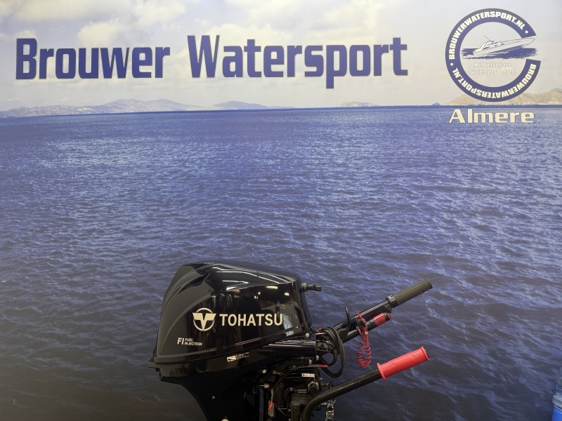 “Tohatsu 15 pk | Kortstaart | Elektrische start |  Knuppel “ EFS Kortstaart elektrische start knuppel