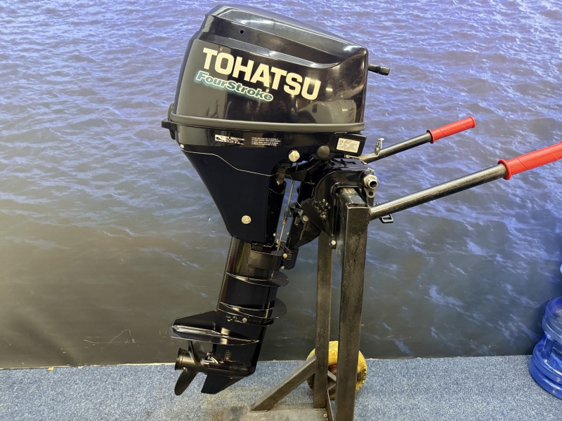 Tohatsu 9.8 buitenboordmotor | Elektrische start “ Langstaart, elektrische start, afstandsbediening